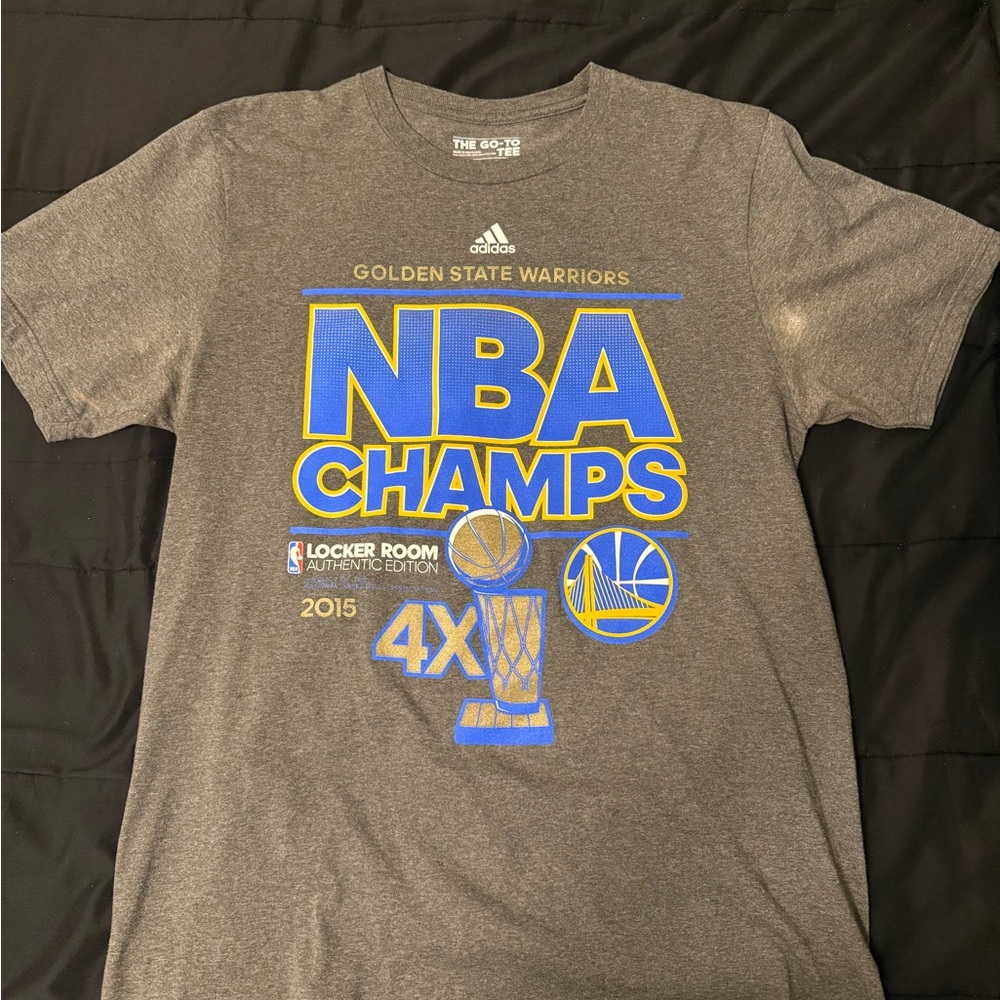 Adidas The Go-To Tee in Dark Gray